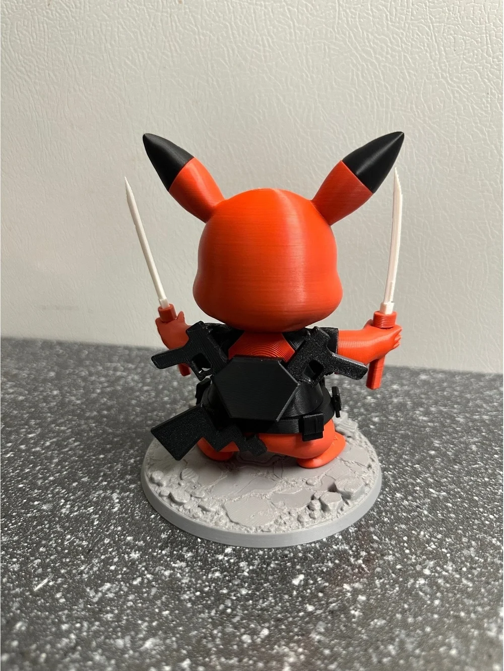 Pikachu Deadpool Figure
